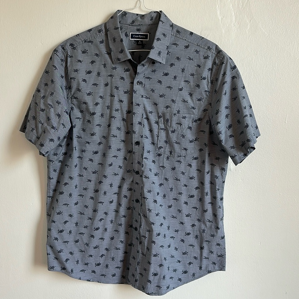 Club Room Turtle Button Down